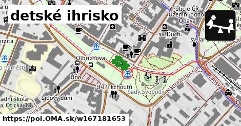 detské ihrisko