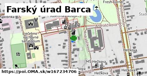 Farský úrad Barca