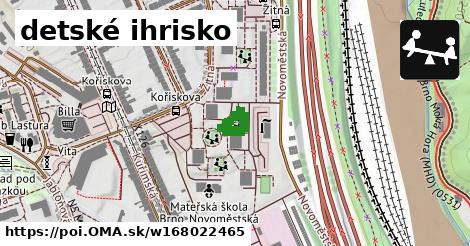 detské ihrisko