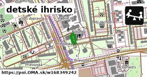 detské ihrisko