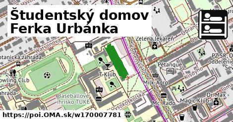 Študentský domov Ferka Urbánka