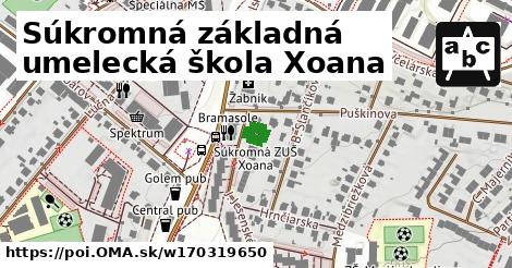 Súkromná základná umelecká škola Xoana