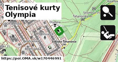 Tenisové kurty Olympia