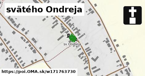 svätého Ondreja