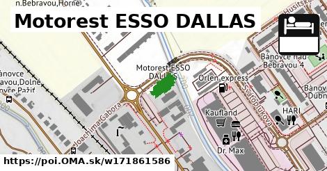 Motorest ESSO DALLAS