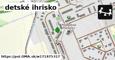 detské ihrisko