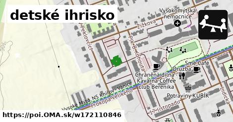 detské ihrisko