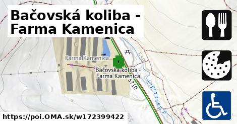 Bačovská koliba - Farma Kamenica