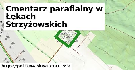 Cmentarz parafialny w Łękach Strzyżowskich