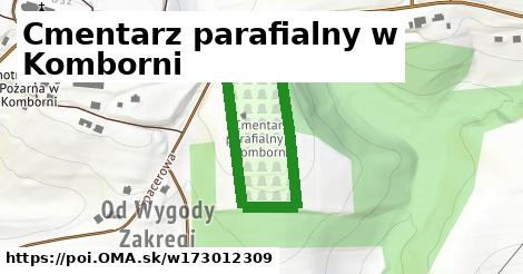 Cmentarz parafialny w Komborni