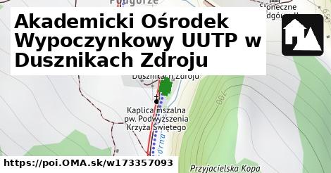 Akademicki Ośrodek Wypoczynkowy UUTP w Dusznikach Zdroju