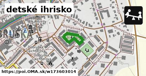 detské ihrisko