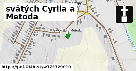 svätých Cyrila a Metoda