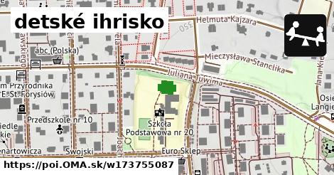 detské ihrisko