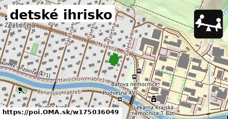 detské ihrisko