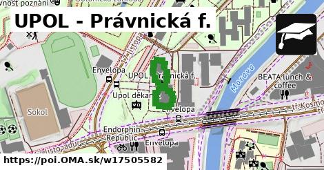 UPOL - Právnická f.