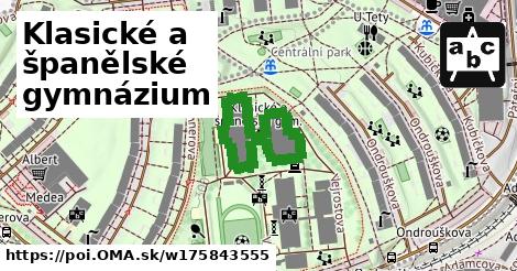 Klasické a španělské gymnázium