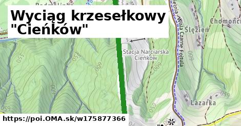 Wyciąg krzesełkowy "Cieńków"