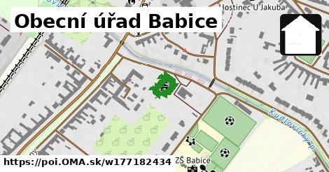 Obecní úřad Babice