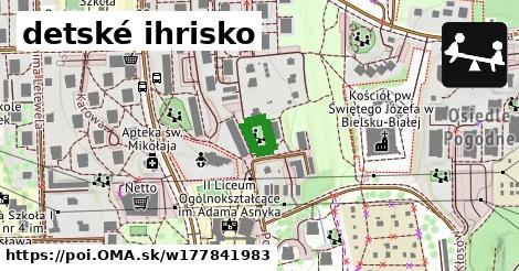 detské ihrisko