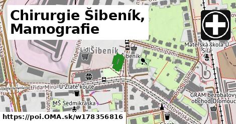 Chirurgie Šibeník, Mamografie