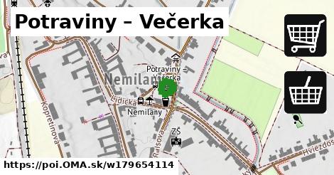 Potraviny – Večerka