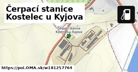 Čerpací stanice Kostelec u Kyjova
