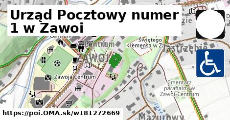 Urząd Pocztowy numer 1 w Zawoi