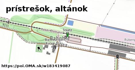 prístrešok, altánok