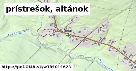 prístrešok, altánok