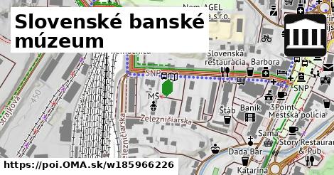 Slovenské banské múzeum