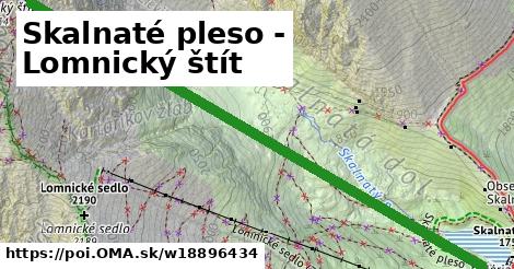 Skalnaté pleso - Lomnický štít