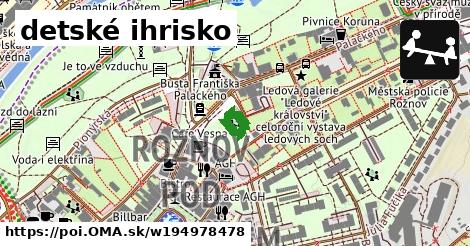 detské ihrisko