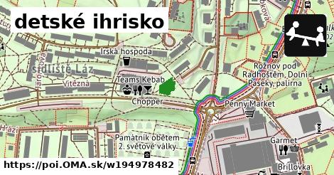 detské ihrisko