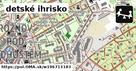 detské ihrisko