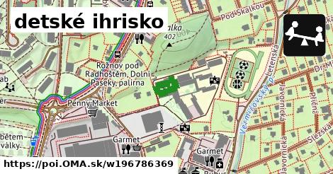 detské ihrisko