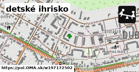 detské ihrisko