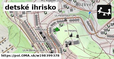 detské ihrisko