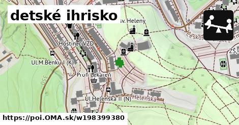 detské ihrisko