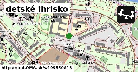 detské ihrisko