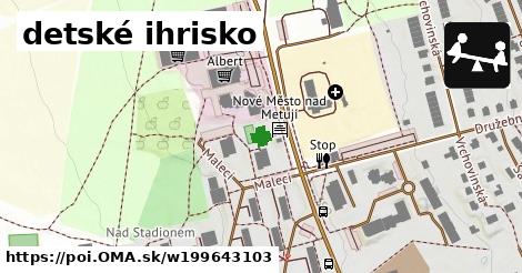 detské ihrisko