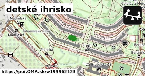 detské ihrisko