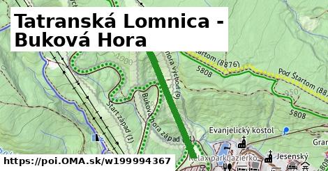 Tatranská Lomnica - Buková Hora