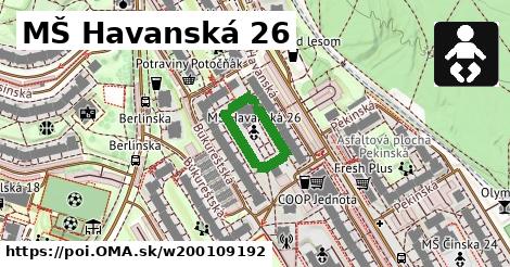 MŠ Havanská 26