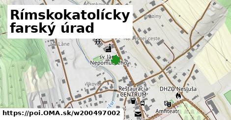 Rímskokatolícky farský úrad