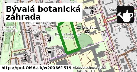 Bývalá botanická záhrada