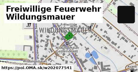 Freiwillige Feuerwehr Wildungsmauer