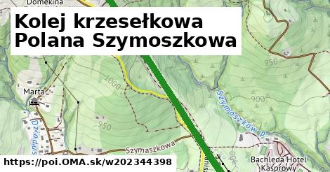 Kolej krzesełkowa Polana Szymoszkowa