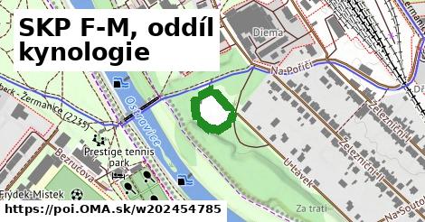 SKP F-M, oddíl kynologie