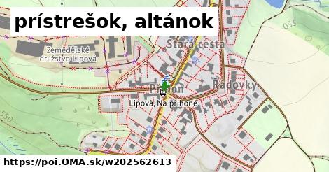 prístrešok, altánok